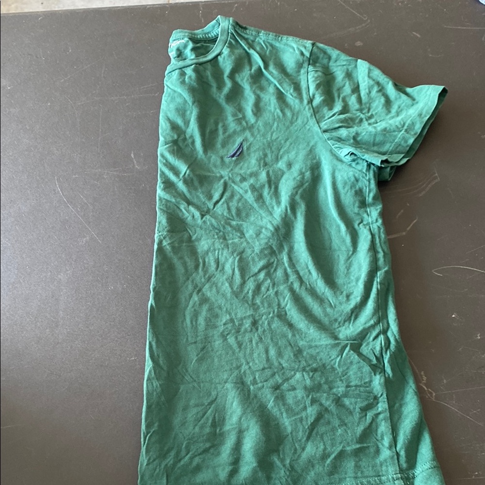 Nautica Green Short Sleeve Tee